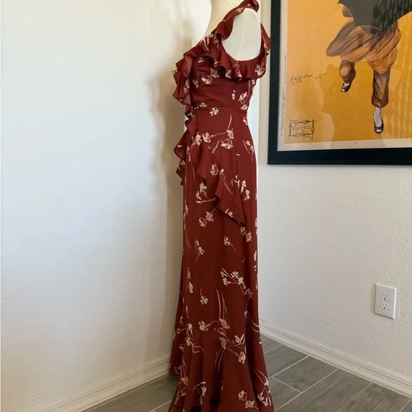 ASTR The Label Floral Ruffle Maxi Dress - Picture 6 of 12